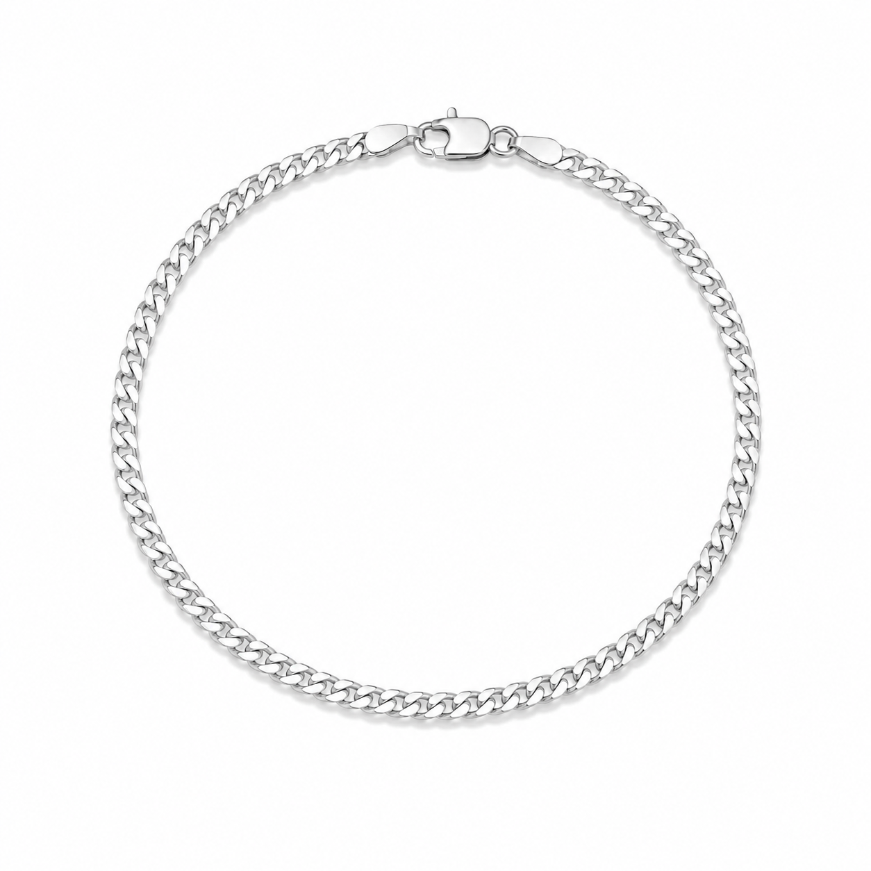 Pulseira Grumet em Prata 925 21 cm