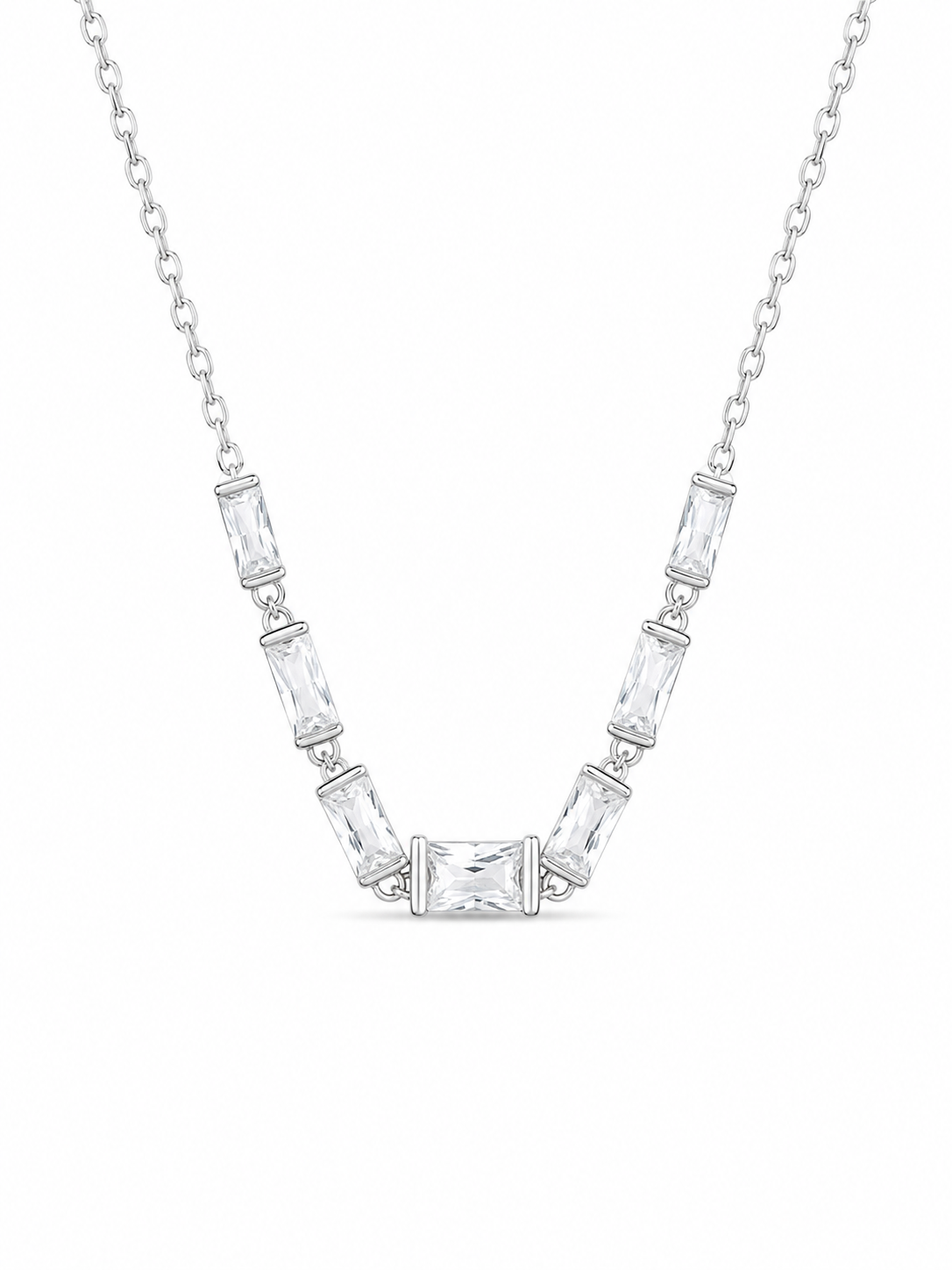 Colar Allure em Prata 925 com Zircônias 45cm
