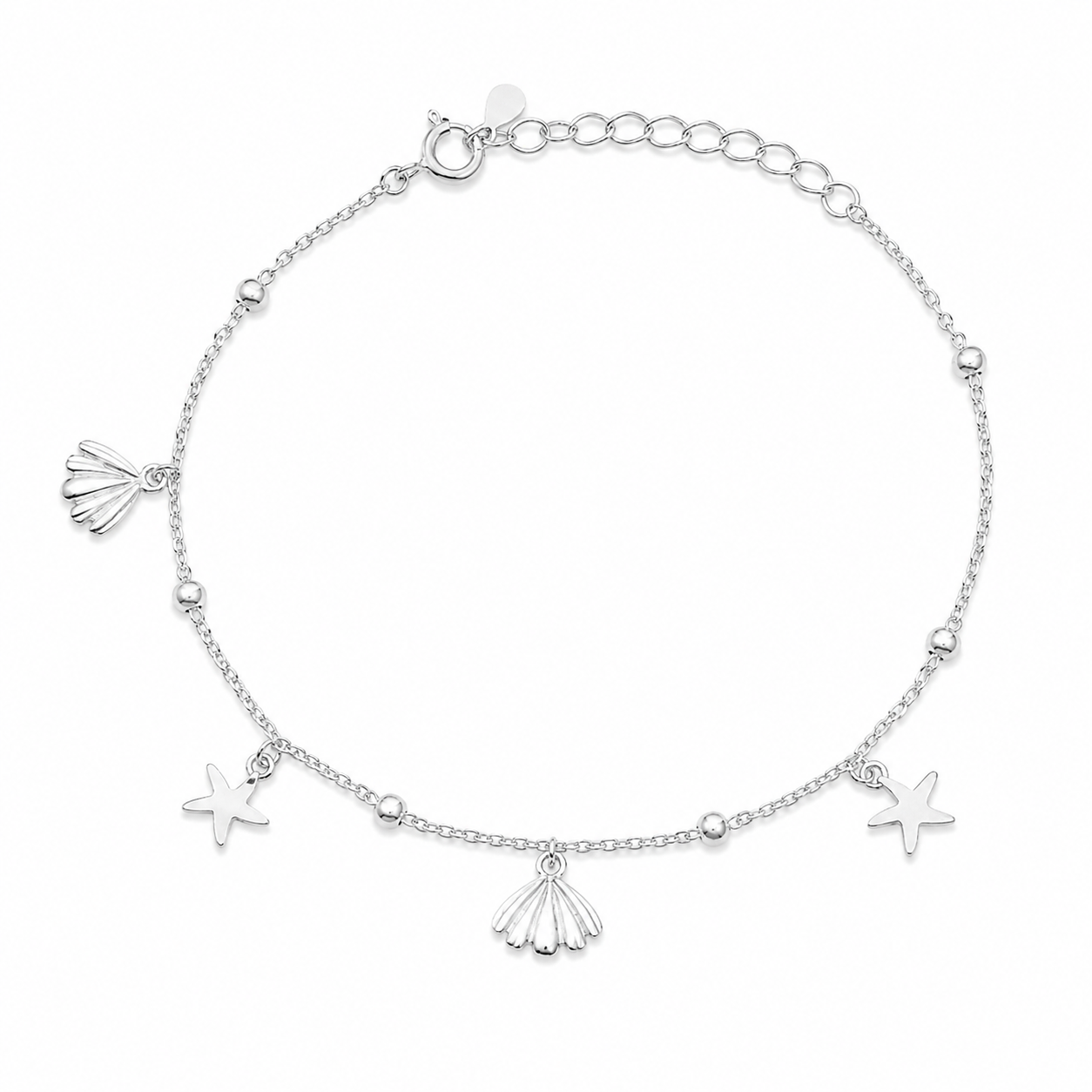 Pulseira Mar Encantado em Prata 925 18cm