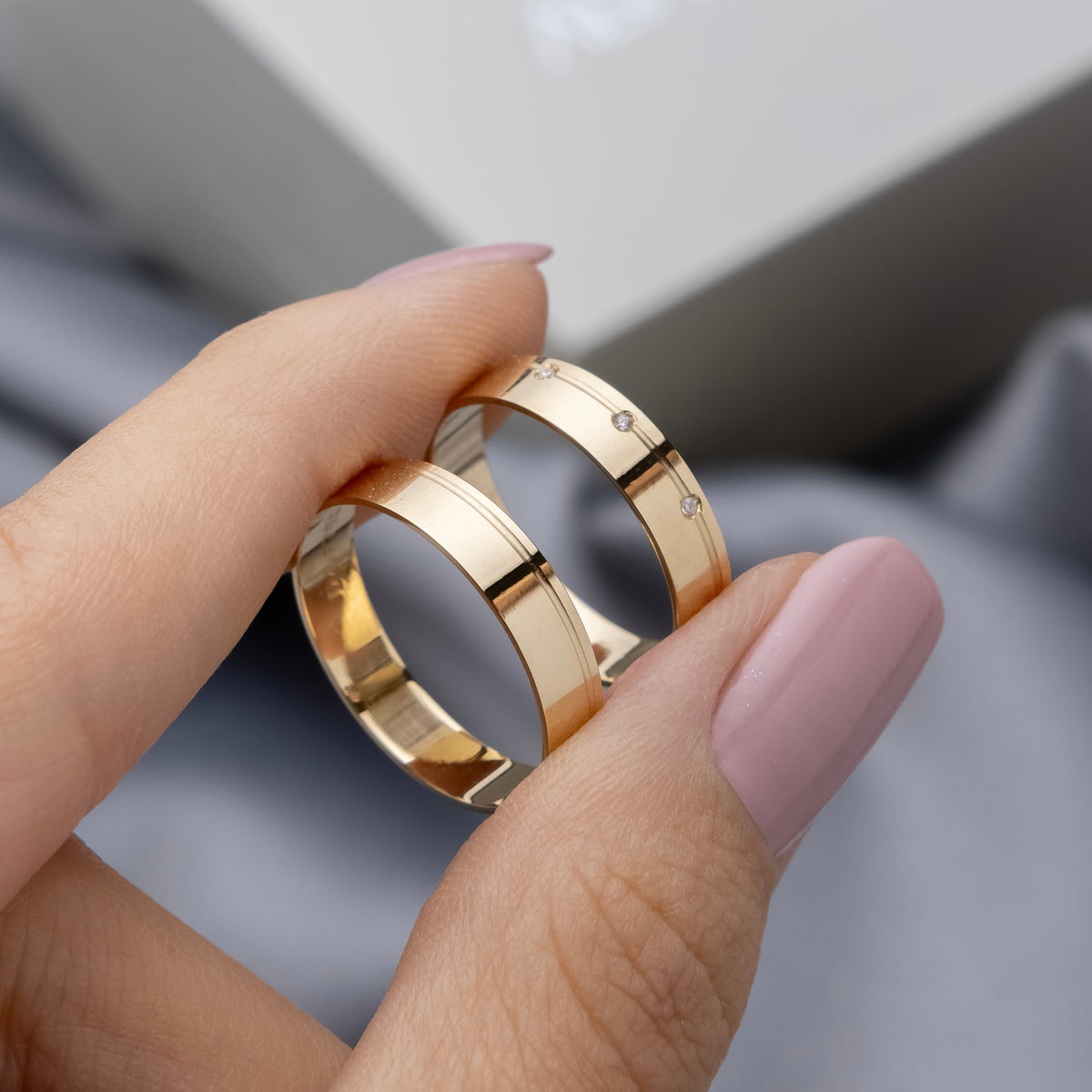 Alianças de Casamento Maltês Ouro 18K 4mm + Anel Brinde