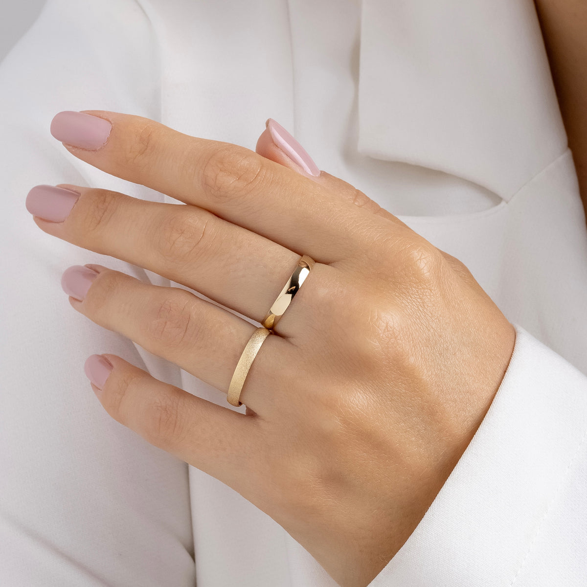 Alianças de Casamento Classic Duo Ouro 10K 3mm + Anel Brinde